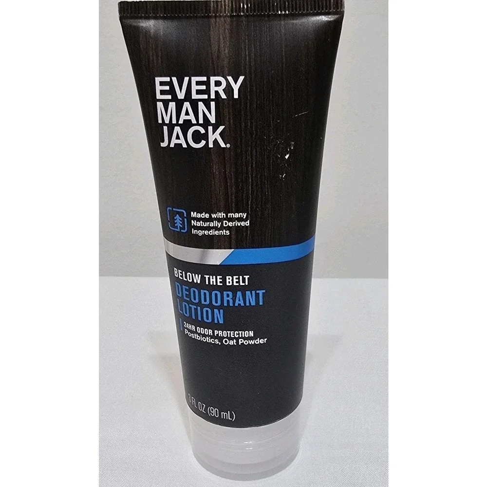 Every Man Jack Below the Belt‎ Deodorant Lotion 24 HR Protection